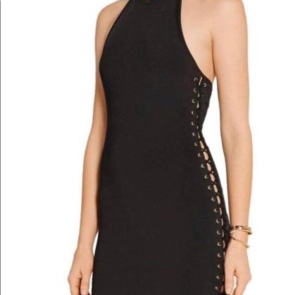 Balmain mini halter dress size 38